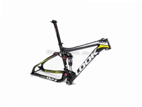 Look 927 27.5 Alloy Suspension MTB Frame 2015 S - M are £699, Black, Yellow, 27.5", Alloy, Full Sus