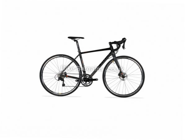 Merlin Axe7 Pro Disc Alloy 105 Road Bike 2017 53cm,59cm, Black, Grey, Alloy, Disc, 11 speed, 700c