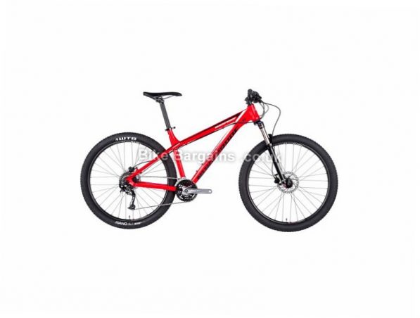 Nukeproof Scout 275 Sport 27.5" Alloy Hardtail Mountain Bike 2017 16", 27.5", Red, White, 27 Speed, Alloy, 140mm