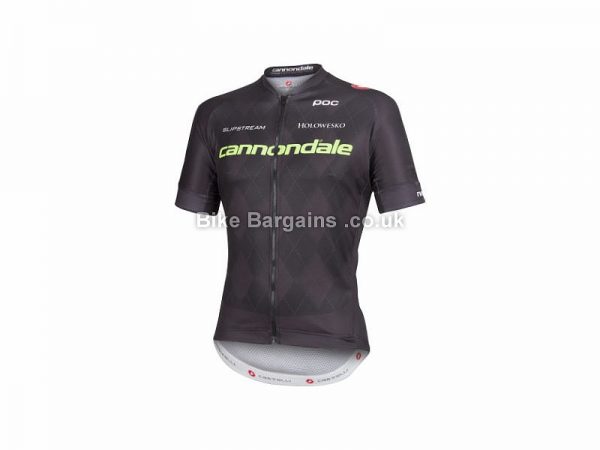 Castelli Cannondale Team 2.0 Short Sleeve Jersey L, Black