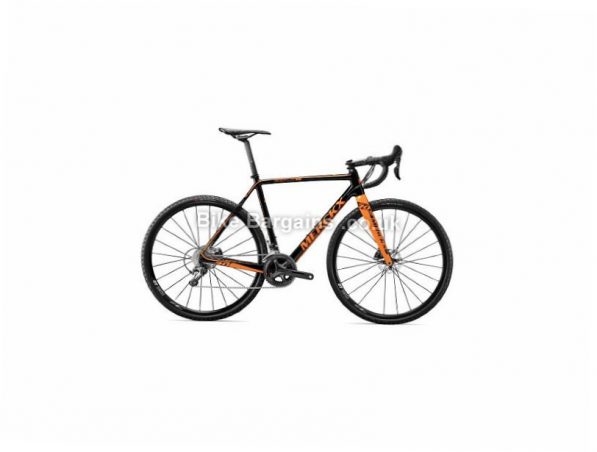 Eddy Merckx Eeklo 70 Ultegra Carbon Cyclocross Bike 2017 XS, Black, Orange, 700c, Carbon