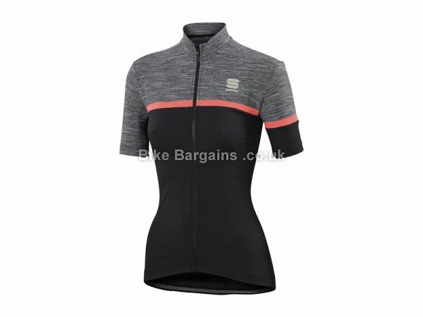 Sportful Giara Ladies Short Sleeve Jersey XL,XXL, Black, Blue, Green