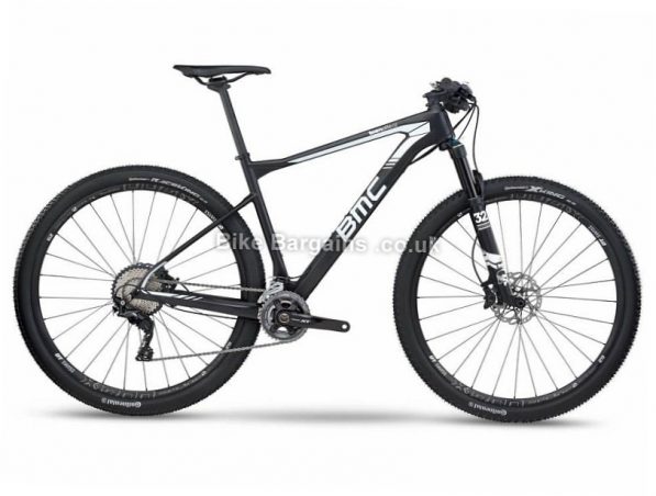BMC Teamelite TE02 XT 29" Carbon Hardtail Mountain Bike 2017 XL, Black, White