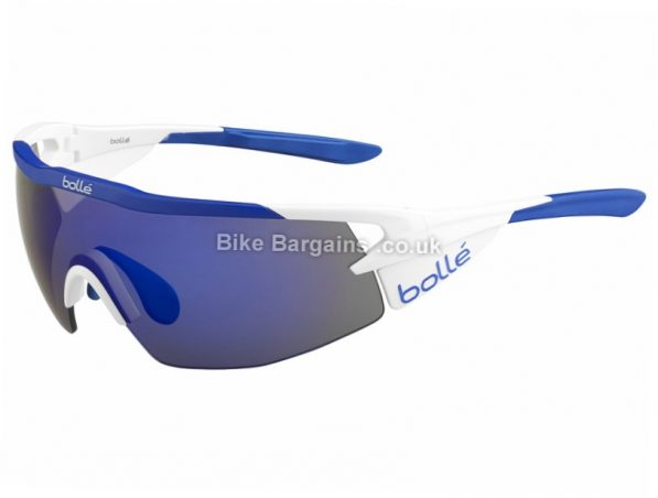 Bolle Aeromax Cycling Glasses Blue, White