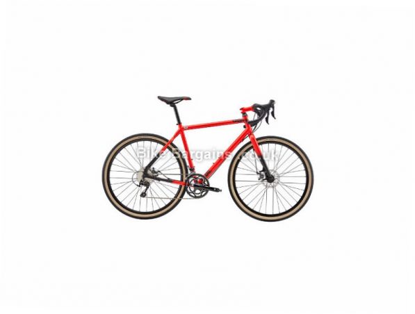 Charge Plug 4 105 Adventure Disc Alloy Road Bike 2017 S, Red, Alloy, Disc, 11 speed, 700c