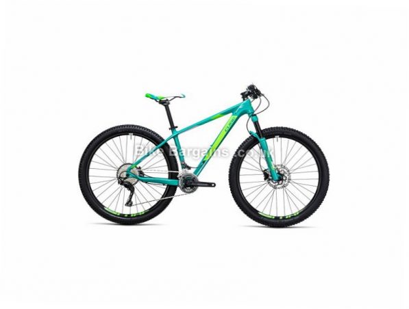 Cube Access WLS GTC Pro Ladies 27.5" Carbon Hardtail Mountain Bike 2017 16", 27.5", Green, 22 Speed, Carbon