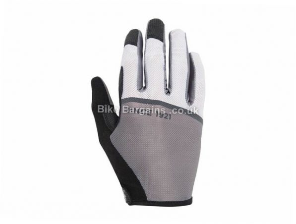 FWE LTR Full Finger Gloves XXL, Black, Grey, White, Full Finger, Nylon, Polyester, Synthetic Leather