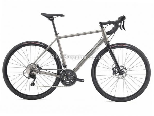 Genesis Croix de Fer Titanium 105 Adventure Disc Road Bike 2017 XS, Black, Silver, Titanium, Disc, 11 speed, 700c, 9.8kg