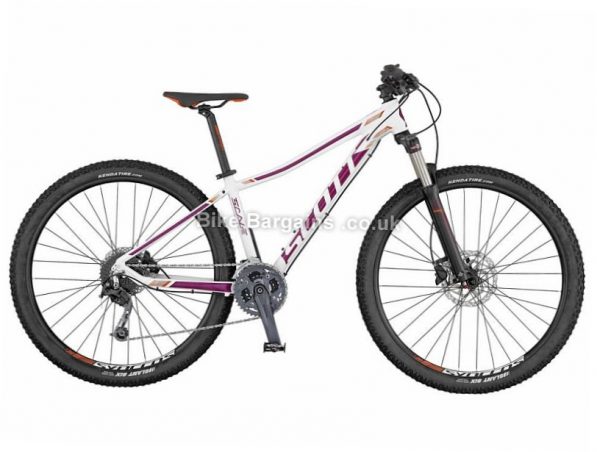 Scott Contessa Scale 740 Ladies Deore 27.5" Alloy Hardtail Mountain Bike 2017 XS,  White, Purple, 27.5", 13.8kg