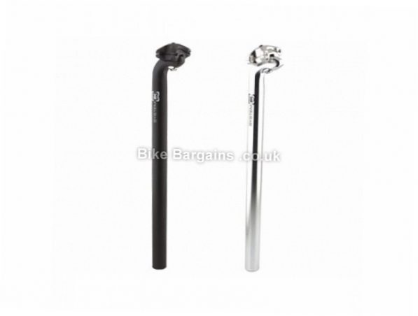 System EX Alloy Seatpost 31.6mm, 400mm, Black, Alloy, 350g