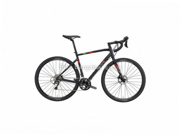 Wilier Jareen 105 Disc Carbon Road Bike 2017 M, Black, Red, Carbon, Disc, 11 speed, 700c