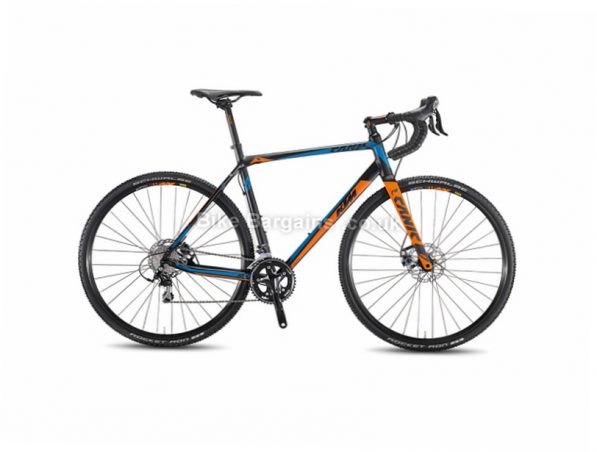 KTM Canic CXA 105 Disc Alloy Cyclocross Bike 2018 59cm, Blue, Orange