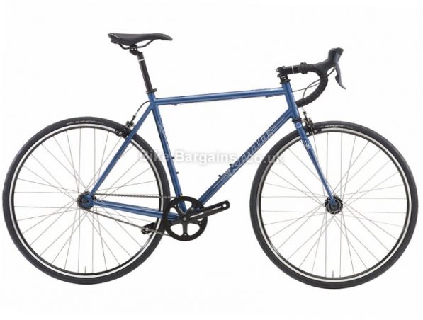 Kona Paddy Wagon Steel Singlespeed Road Bike 2016 49cm, Blue, Steel, Single Speed, Calipers, 700c