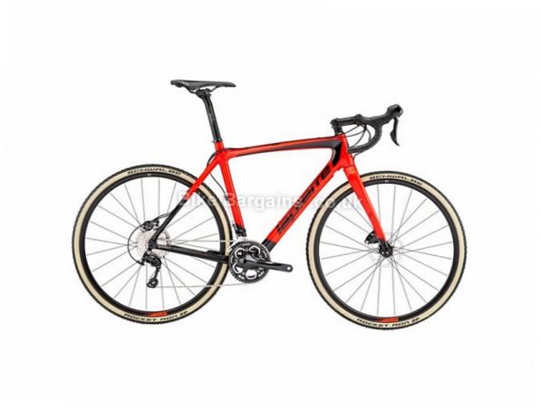 Lapierre CX Carbon 500 105 Cyclocross Bike 2017 54cm, Red, Black, Carbon, 11 Speed, 700c