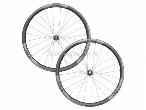 Prime RR-35 Carbon Tubular Disc Road Wheels Black, White, 700c, Shimano, SRAM, 1532g