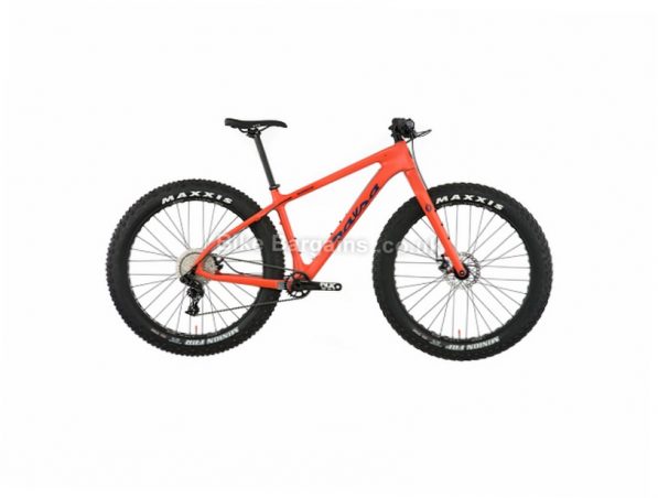 Salsa Beargrease NX1 27.5" Carbon Hardtail Fat Mountain Bike 2018 M, Orange, 27.5", Carbon