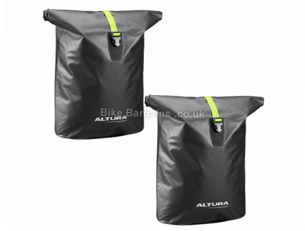 Altura Ultralite 32 Litre Packable Pannier Bags Black, 32 Litres, 480g