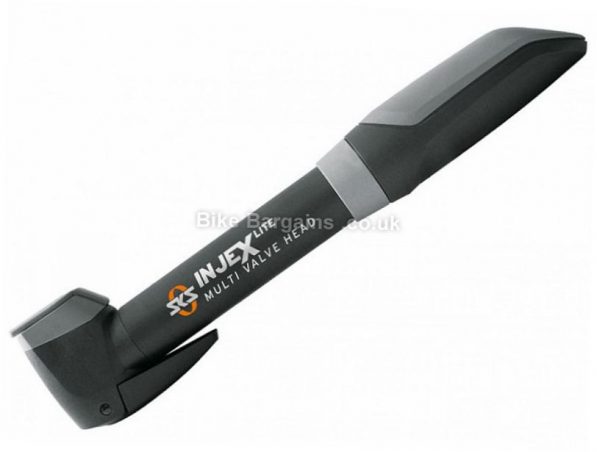 SKS Injex Lite MTB Mini Pump 150g, 252mm, 73psi, Black
