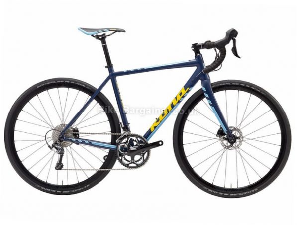Kona Esatto Disc Deluxe Alloy Road Bike 2017 49cm,52cm,54cm,56cm,58cm,61cm, Blue, Alloy, Disc, 11 speed, 700c