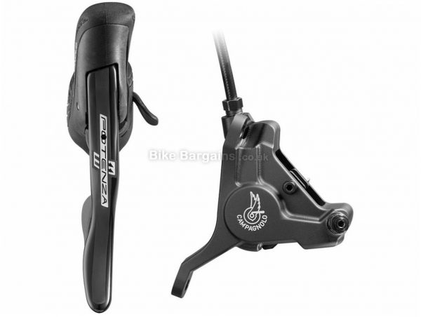 Campagnolo Potenza Hydraulic Ergo Road Disc Brakes 11 Speed, Front or Rear, Black, 462g