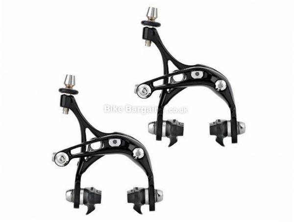 Campagnolo Veloce-D Infinite Skeleton Road Brake Calipers Alloy, Black, Pair, 349g