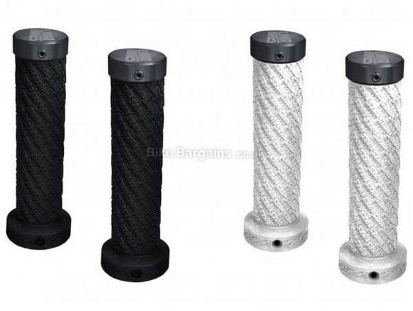 DMR Muta Loc-On MTB Grips 135mm, White, 130g