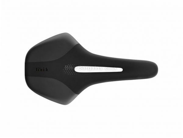 Fizik Luce R1 Road Saddle 2018 175g, Black, Carbon Rails, Mens, M - L is extra, 155mm, 281mm