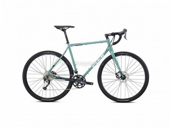 Fuji Jari 2.3 Sora Steel Disc Road Bike 2018 52cm, Green, Steel, Disc, 9 speed, 700c, 12.85kg