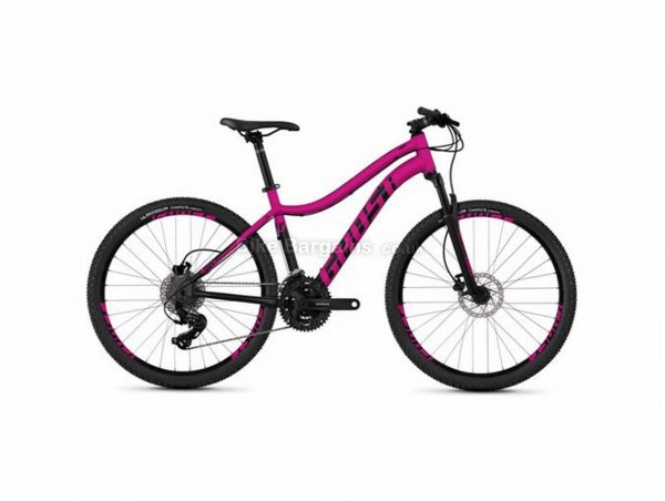 Ghost Lanao 1.6 Ladies 26" Alloy Hardtail Mountain Bike 2018 26", 19", Pink, Black, White, Blue, 24 Speed, Alloy, 100mm