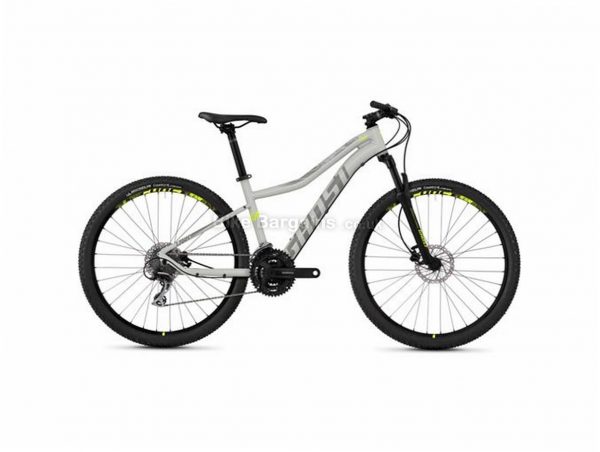 Ghost Lanao 2.7 Ladies 27.5" Alloy Hardtail Mountain Bike 2018 27.5", 12", Grey, Yellow, White, Blue, 24 Speed, Alloy, 100mm