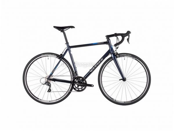 Vitus Razor Claris Alloy Road Bike 2018 56cm, Black, Blue, Alloy, Calipers, 8 speed, 700c, 10.3kg