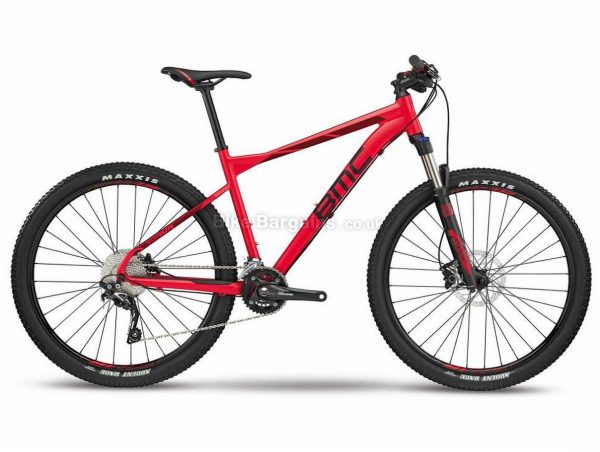 BMC Sportelite Two 27.5" Deore Alloy Hardtail Mountain Bike 2018 XS,S, Red, Black, 27.5", Alloy, 20 Speed