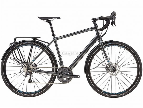 Cannondale Touring Ultimate Ultegra Disc Alloy Touring Road Bike 2017 54cm, Grey, Alloy, Disc, 11 speed, 700c