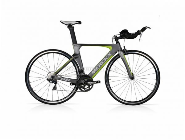 Eddy Merckx Lugano 68 Ultegra Carbon TT Road Bike 2017 M,L, Green, Grey, Carbon, 11 speed, Calipers, 700c