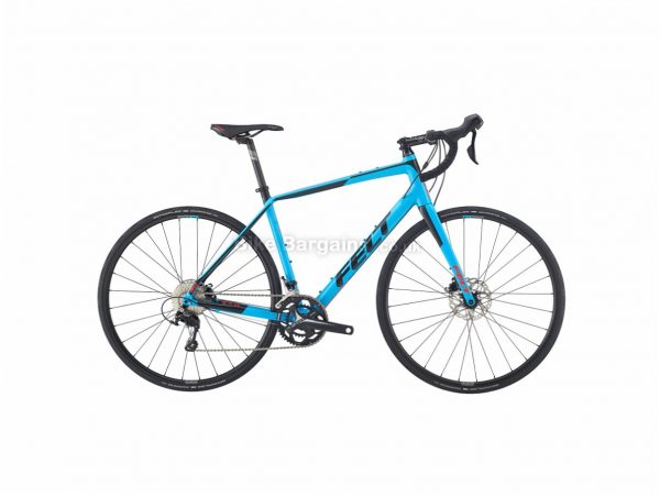 Felt VR30 105 Disc Alloy Road Bike 2018 61cm, Black, Blue, Alloy, Disc, 11 speed, 700c, 9.43kg