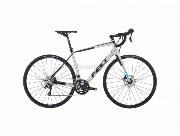 Felt VR40 Disc Tiagra Alloy Road Bike 2018 51cm, Black, Silver, Alloy, Disc, 10 speed, 700c, 9.75kg