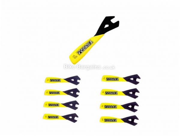 Pedros Hub Cone Wrench 16mm, Yellow, Black