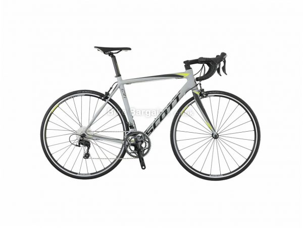 Scott CR1 20 105 Carbon Road Bike 2017 XL, Grey, Carbon, Calipers, 11 speed, 700c, 8.46kg