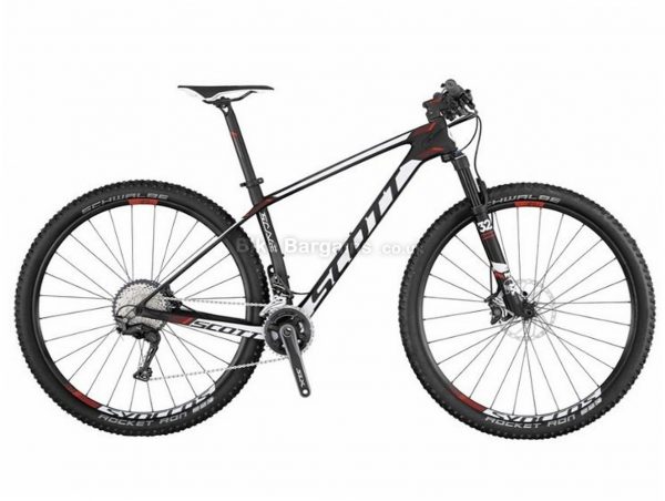 Scott Scale 720 27.5" SLX Carbon Hardtail Mountain Bike 2017 M, Black, White, Red, 27.5", Carbon, 22 Speed, 10.5kg