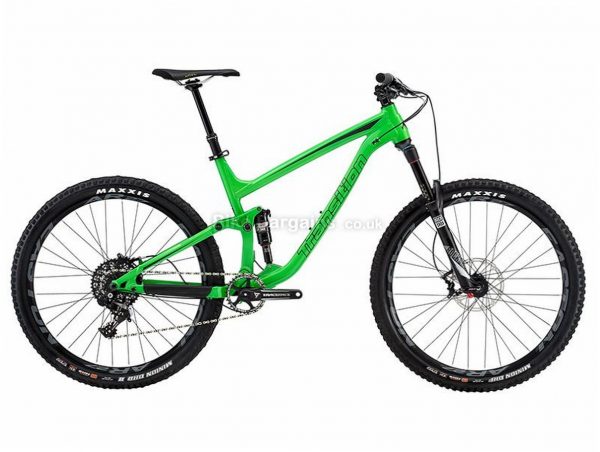 Transition Scout Kit 2 27.5" X1 Alloy Full Suspension Mountain Bike 2016 L, Green, Black, 27.5", Alloy, 11 Speed