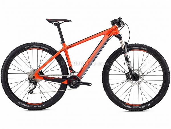Fuji SLM 2.7 Deore 29" Carbon Hardtail Mountain Bike 2018 21", Orange, 29", Carbon, 20 speed, 12.33kg