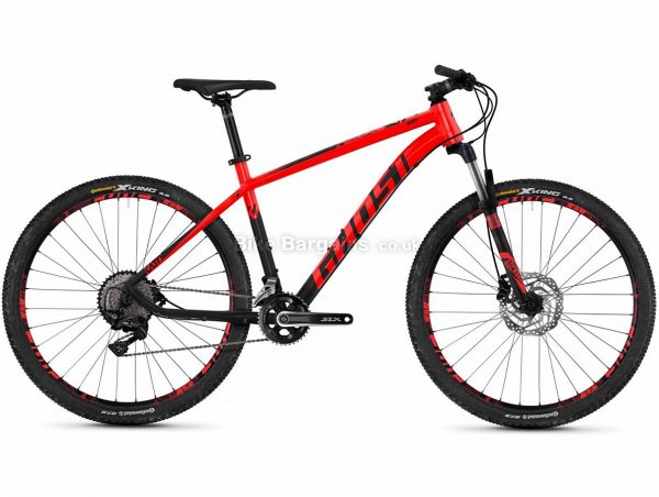 Ghost Kato 7.7 SLX 27.5" Alloy Hardtail Mountain Bike 2018 20", Red, 27.5", Alloy, 22 speed