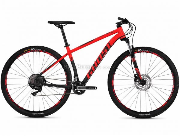 Ghost Kato 7.9 SLX 27.5" Alloy Hardtail Mountain Bike 2018 19", Red, Black, 27.5", Alloy, 22 speed