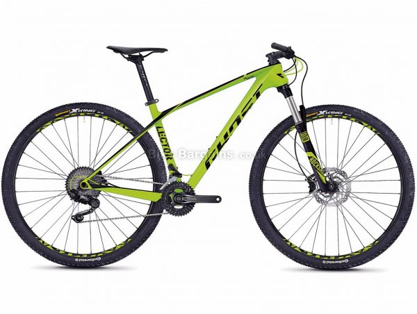 Ghost Lector 2.9 Deore 29" Carbon Hardtail Mountain Bike 2018 21", Green, Black, 29", Carbon, 20 speed