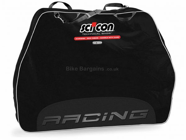 Scicon Travel Plus Racing Bike Bag Black, 2.4kg, 117cm by 20cm by 82cm