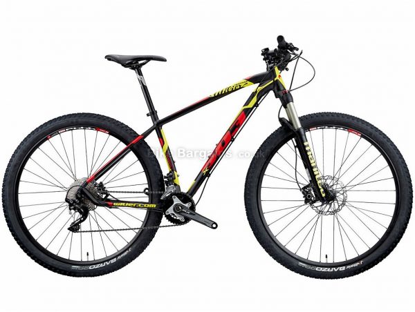 Wilier 503X PRO SLX 29" Alloy Hardtail Mountain Bike 2018 S, Black, Yellow, Red, 29", Alloy, 20 speed, 13.1kg
