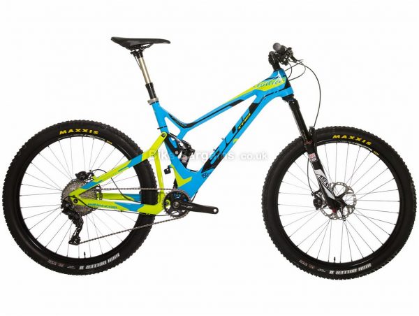 Wilier 901TRB XT 27.5" Carbon Full Suspension Mountain Bike 2018 M, Blue, Black, Yellow, 27.5", Carbon, 11 speed