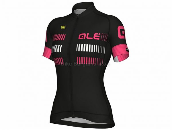 Ale Ladies Graphics PRR Strada Short Sleeve Jersey 2018 XS,S,M,L,XL, Blue, Pink, Short Sleeves