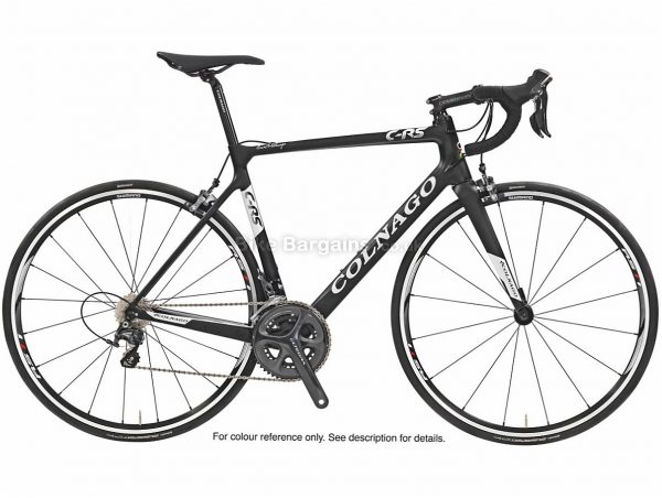 Colnago CRS 105 Carbon Road Bike 2018 50cm, Black, White, Carbon, Calipers, 11 speed, 700c