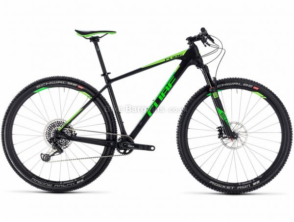Cube Reaction C:62 Eagle 29" Carbon Hardtail Mountain Bike 2018 23",Green, Carbon, 29", 12 Speed, 9.7kg